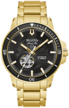 Montre Bulova | Montre Homme Bulova Marine Star - 97A174 Or Jaune