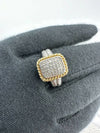 C.B.E. INC | RINGS DIAMOND PAVÉ RING WITH TWISTED BAND
