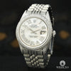 Montre Rolex | Montre Homme Rolex Datejust 36mm - Iced Out Blanc / Stainless