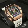 Montre Richard Mille | Montre Homme 50mm Richard Mille Rose Gold | RM11-2 Or Rose