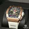 Montre Richard Mille | Montre Homme 50mm Richard Mille Rose Gold | RM11-2 Or Rose