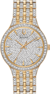 Montre Bulova | Montre Homme Bulova Cristal - 98A229 Swarovski / Or Jaune