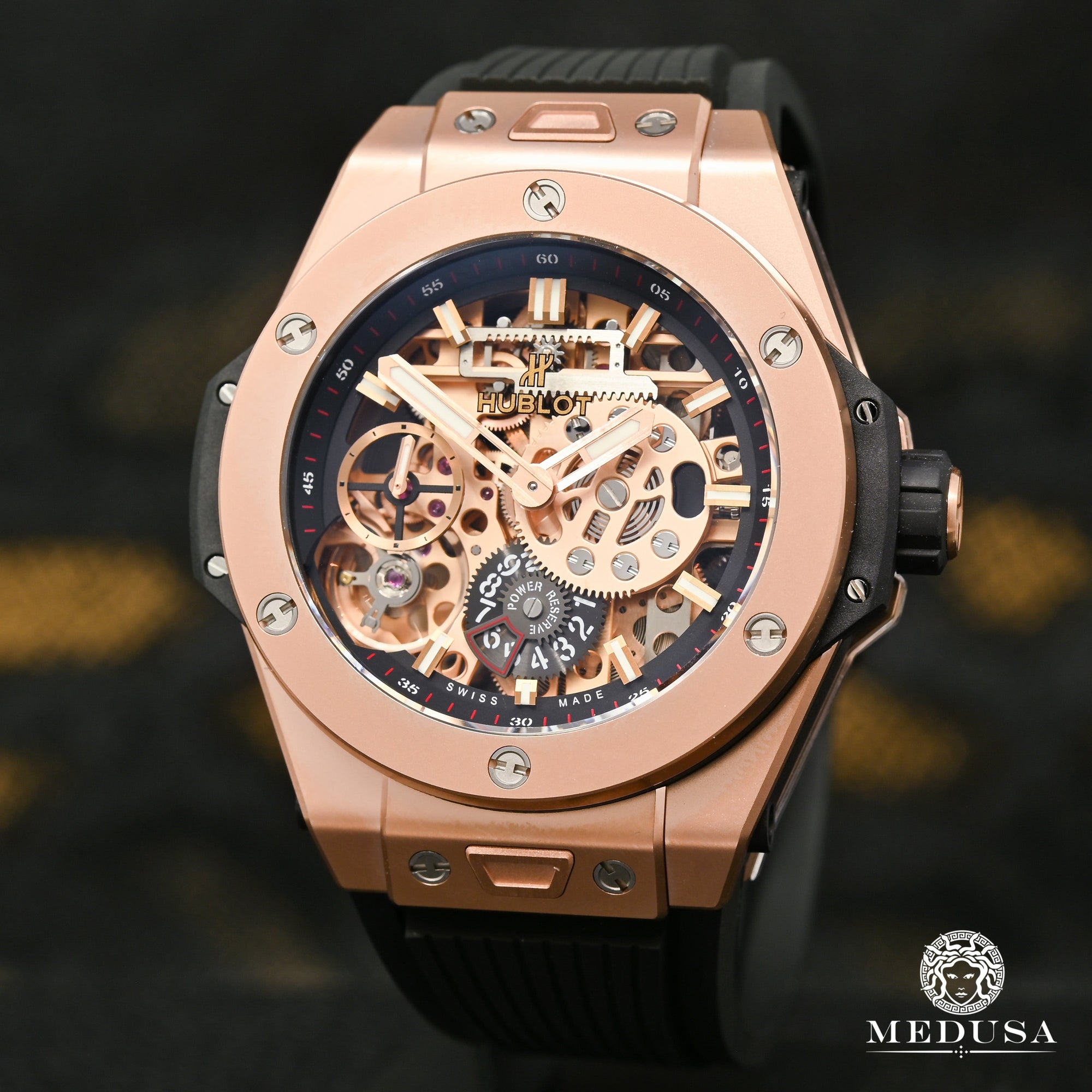 Montre Hublot | Montre Homme Hublot Big Bang Meca-10 45mm - King Gold Or Rose