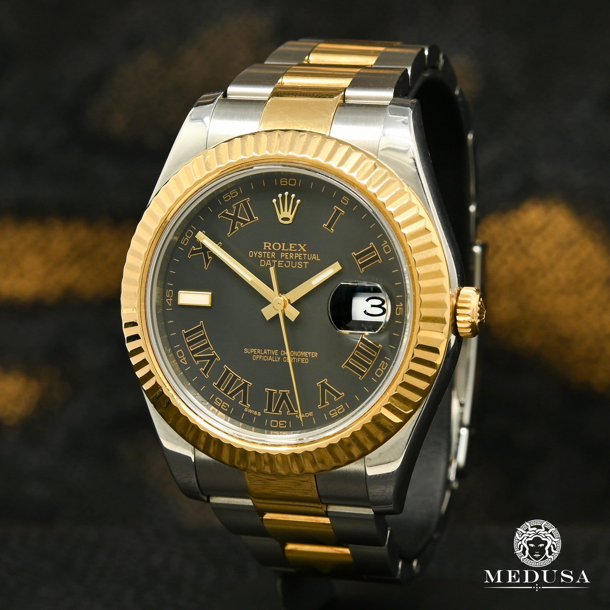 Rolex watch | Men's Rolex Datejust Watch 41mm - Oyster 2-Tone Gold 2 Tone