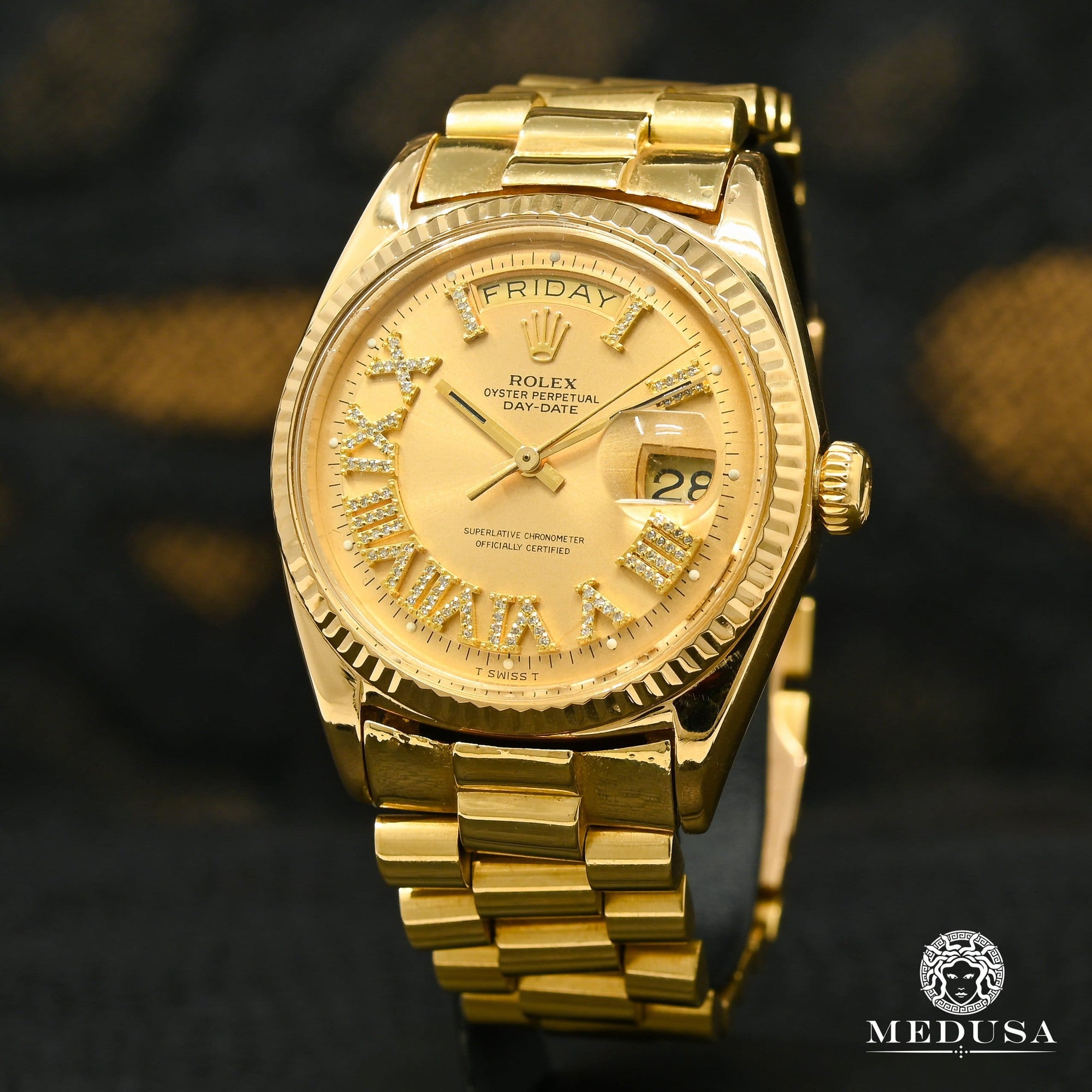 Rolex watch | Rolex President Day-Date Men's Watch 36mm - Champagne Yellow Gold