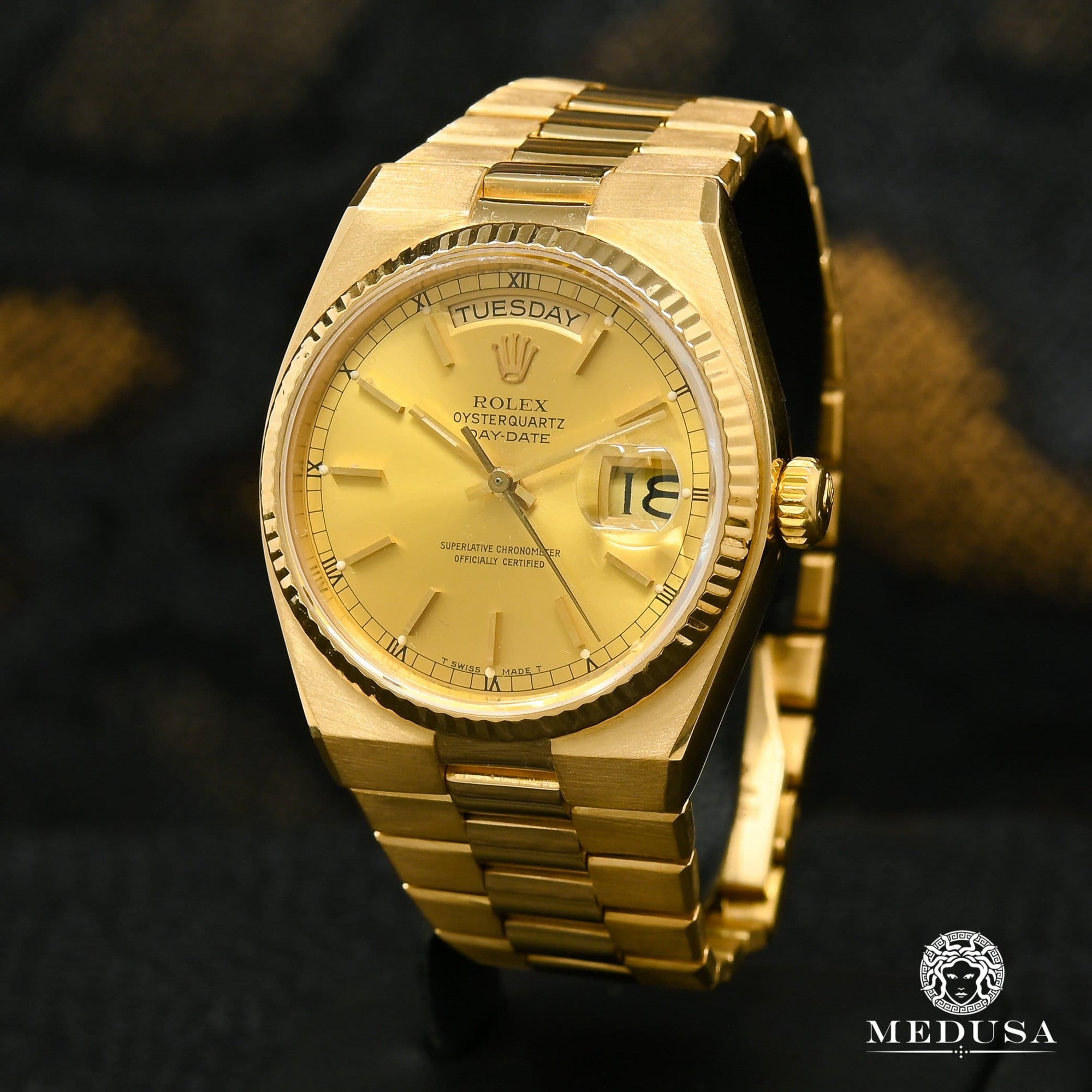 Rolex watch | Rolex President Day-Date Men's Watch 36mm - Oysterquartz Yellow Gold