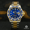 Rolex watch | Rolex Submariner Men&#39;s Watch 40mm - 2 Tone Blue Sapphire Gold 2 Tone