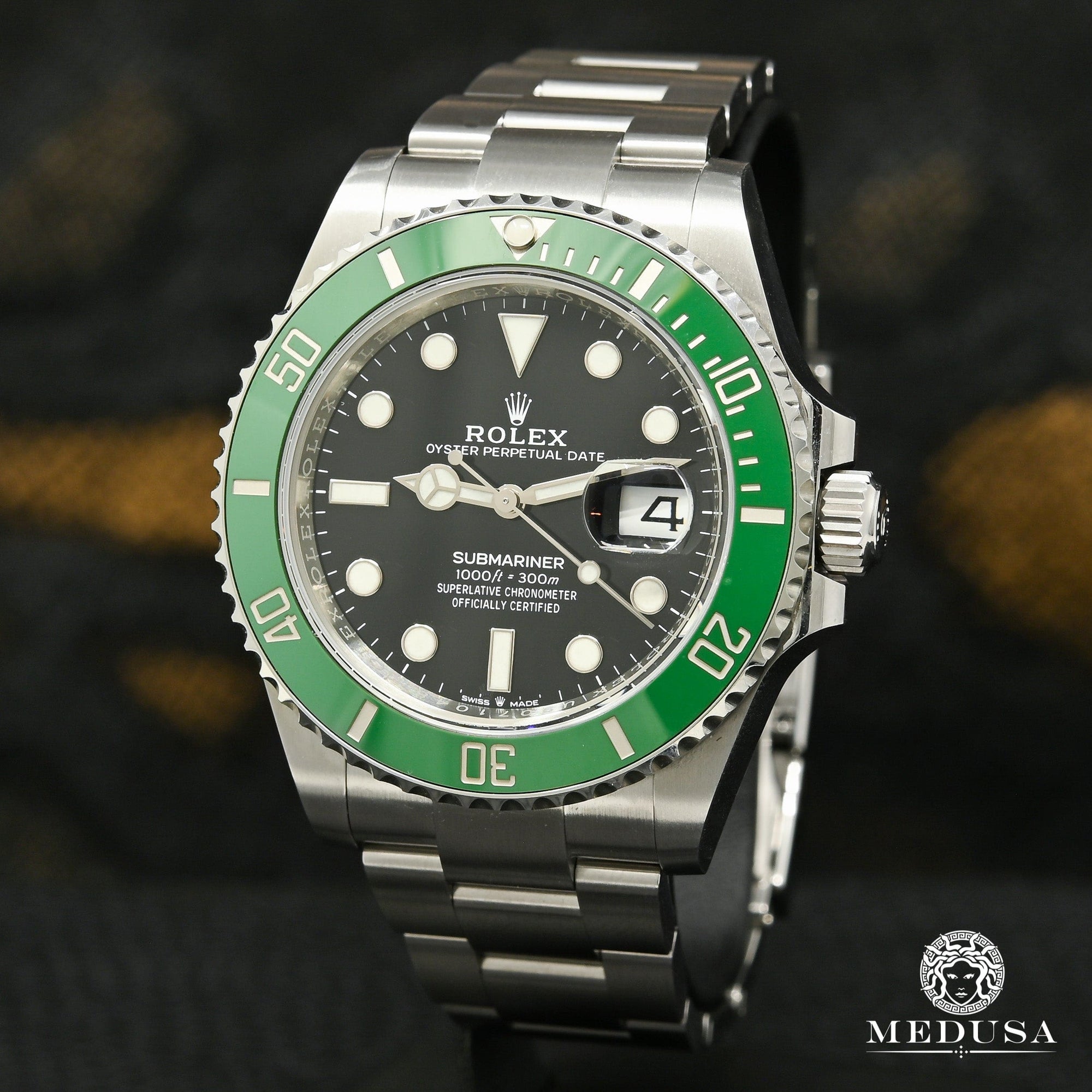 Montre Rolex | Montre Homme Rolex Submariner 41mm - 126610LV Kermit Stainless